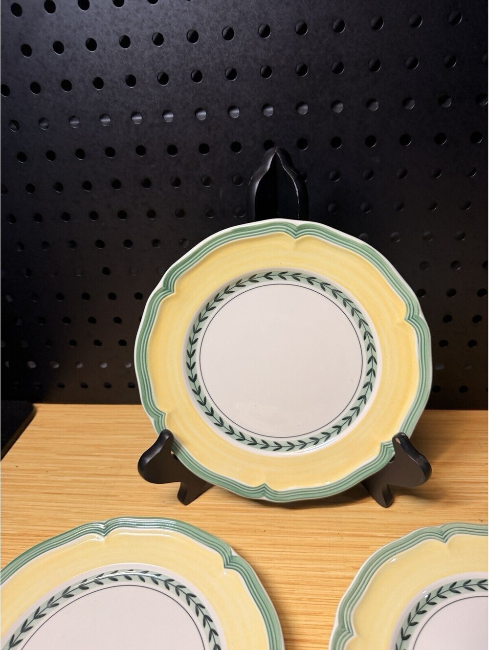 Set of 6 Villeroy & Boch French Garden VIENNE Salad Plates 8 1/8" Summer Table - Picture 7 of 7
